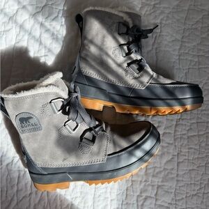 Sorel Tivoli Gray Waterproof Boots